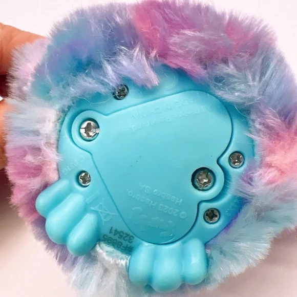 Furby Furblets Keychain Clips Charms Mini Stuffed Plush Toys 3" Inch Pink Purple - Picture 8 of 8